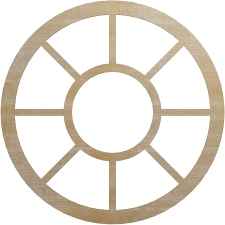 Ekena Millwork Grace Wood Fretwork Pierced Ceiling Medallion, Birch, 32"OD x 11 5/8"ID x 1/4"T CMWP32X0250GRBI